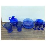 Cobalt Blue  Glassware
