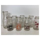 Milk bottles-Pensupreme, West Shore Daries,