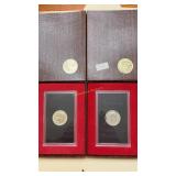 1973 & 1974 Eisenhower US proof dollars