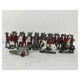 Metal Soldiers, Cannon. Average is 2 In Tall