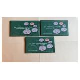 3-1993 US Mint sets, D&P mint, uncirculated