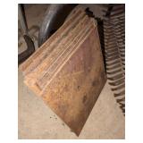8 HD 1/4' steel plates 11' x 11'