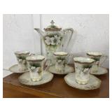 Royal Cologne Chocolate Pot, Cups, Saucers