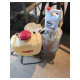Roundup & backpack sprayer - see description