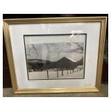 Leroy Sites Picture. Perry County. 18 x 22 Framed