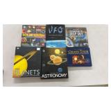 Books-Astronomy, Solar System,UFO's, HB