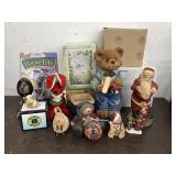 Jim Shore Dog, & Other Sit Around Figures