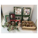 Glass Christmas Ornaments.