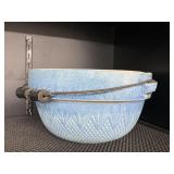 Venetian Stoneware bowl with Handle / Bail