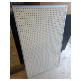 Framed pegboard 48' x 30'