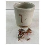 Claywork by Arlis Krammes. Needs Repaired.