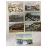 Vintage Railroad Related Postcards
