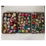 Vintage Glass Christmas Ornaments