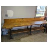 10' heavy duty work bench