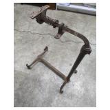 Cast iron adjustable stand -