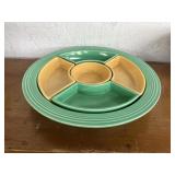 Homer Laughlin Vintage Fiesta Relish Tray Set