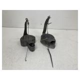 Antique Tin Minerï¿½s/Betty Lamps