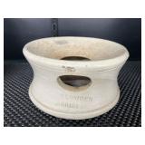 H. Cowden stoneware spittoon, 3.24H x 6.5dia