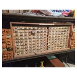 135 drawer hardware cabinet + 40 extras
