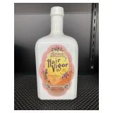 Acme Hair Vigor milk glass bottle, 8in