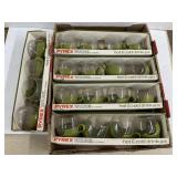 20 Pyrex ware hot/cold Drinkups w/original box