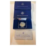 1987 US Constitution Coin silver dollar