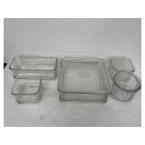 Glass Refrigerator Containers Some GE.