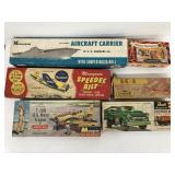 Early Model Cars, Trucks, Planes in Original Boxes