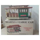 Beamï¿½s San Francisco Cable Car Decanter. Sealed