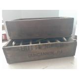 Bottling Co, Duncannon Wooden Bottle Carrier
