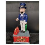 Uncle Sam mechanical bank 11' T
