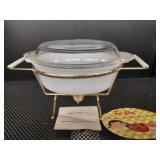 Fire-King chaffing dish 11/2 qt