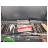 Strait edge razors some in boxes