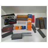 Large lot Sharpening Stone Hones