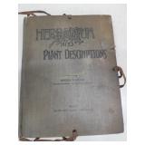 Herbarium & Plant Description