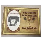 1902 Sears Roebuck sewing  machine catalog