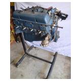Rebuilt GM 8 cylinder engine on stand