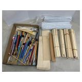 Model makers balsa wood , paint brushes & more