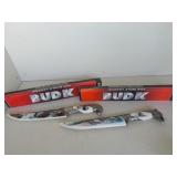 BudK Eagle & Wolf Legend Collector Knives