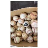 Box of Baseballs with game information