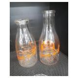 Juniata Dairy, Duncannon Milk Bottles. Quart