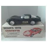 Beamï¿½s 1978 Corvette Decanter. Sealed.