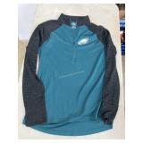 Philadelphia eagles  L/G/G zippered pullover
