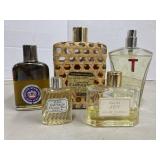 5 perfume cologne bottles