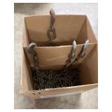 3 lighter duty chains with hooks