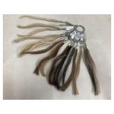 salesman sample wig hair samples