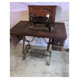 Antique American Treadle Sewing Machine