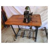 Antique Bonis Louis Zeldis Sewing Machine - works