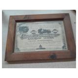 Restoration Certificate for Newport & Shermans