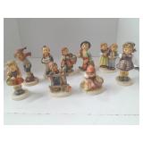 Hummel Figurines. Tallest is 5 In.